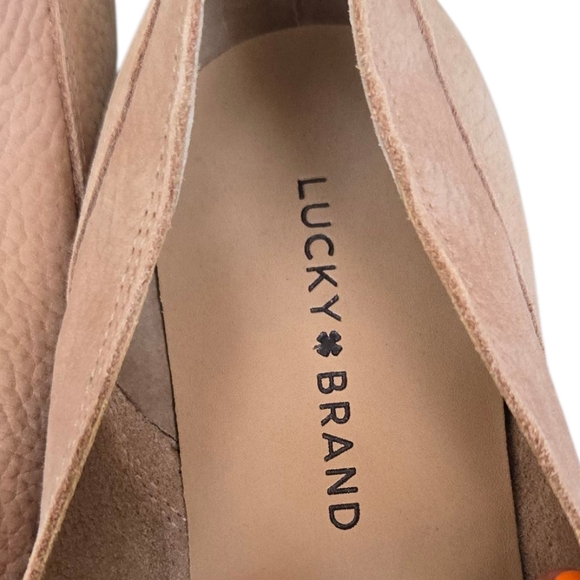 NWT Lucky Brand Women's Blush Loafers Size 9.5 - Picture 8 of 8